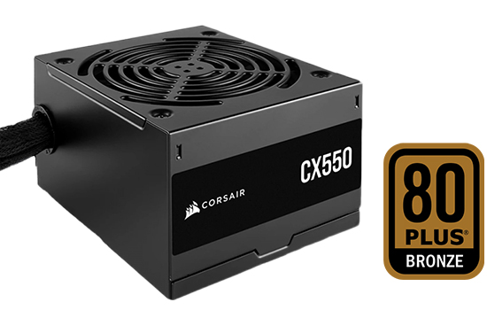 Fonte Corsair CX550, 550W